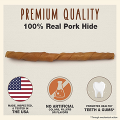 Cadet Gourmet Pork Hide Rolls