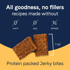 CANIDAE Pure Dog Jerky Treats, Chicken with Sweet Potato, Grain Free