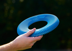Chuckit! Rugged Flyer Dog Toy, Assorted Colors