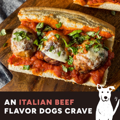 Cloud Star Wag More Bark Less Grain Free Meatballs Dog Treats with Beef