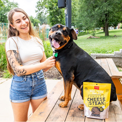 Cloud Star Wag More Bark Less Jerky: Philly Cheesesteak Beef