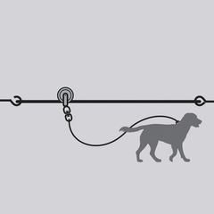 Four Paws Heavy Weight Trolley Exerciser Silver