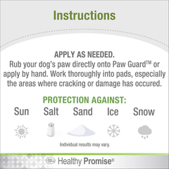 Four Paws Healthy Promise Pet Paw Guard, Balm Protection for Dog Paws