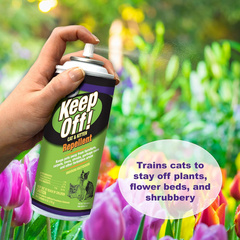 Four Paws Keep Off Pet Repellent Spray for Outdoors & Indoors, Dog & Cat Chew & Scratch Deterrent