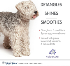 Four Paws Magic Coat Tangles and Mats Dog Grooming Shampoo, Violet Scent