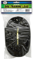 Four Paws Cotton Web Dog Training Lead, Black