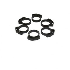 Two Little Fishies 6-Piece Plastic Hose Clamp Set