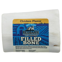 Redbarn Filled Dog Bones, Natural Long-Lasting Dental Treats; Suitable for Aggressive Chewers(Chicken)