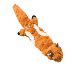 Skinneeez Extreme Quilted Chipmunk- Durable, Stuffing Free Dog Toy with 4 Layers of Diamond Stitched Fabric & 2 Squeakers- Ideal for Medium and Large Aggressive Puppies and Dog