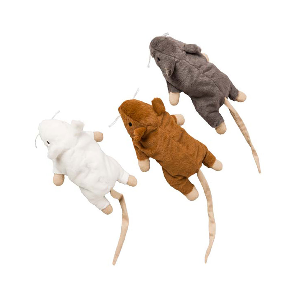 SpotĀ® Super Mouse Sam With Catnip Cat Toys Assorted Color 11 Inch