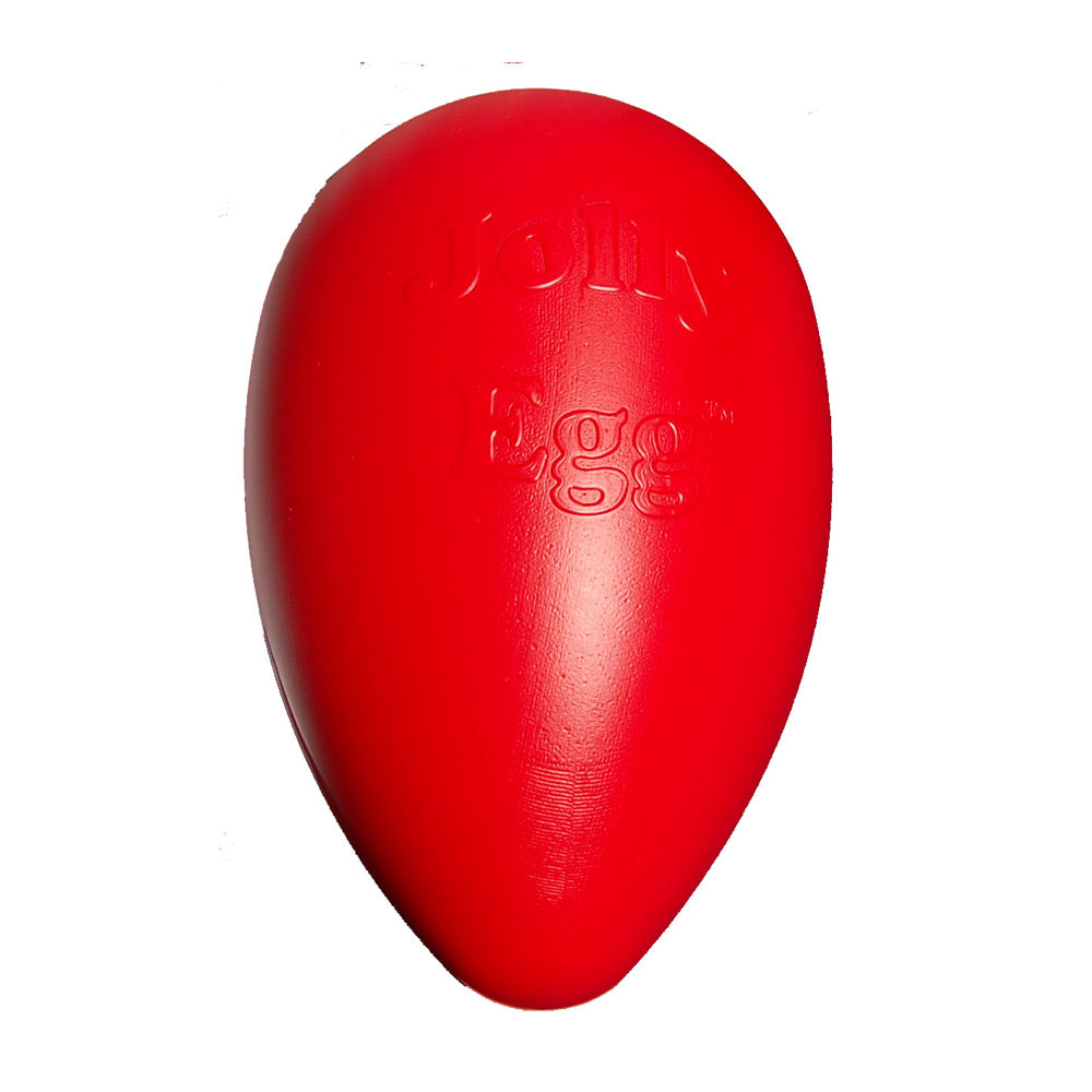 Jolly PetsĀ® Jolly Egg Dog Toy 8 In Small Red