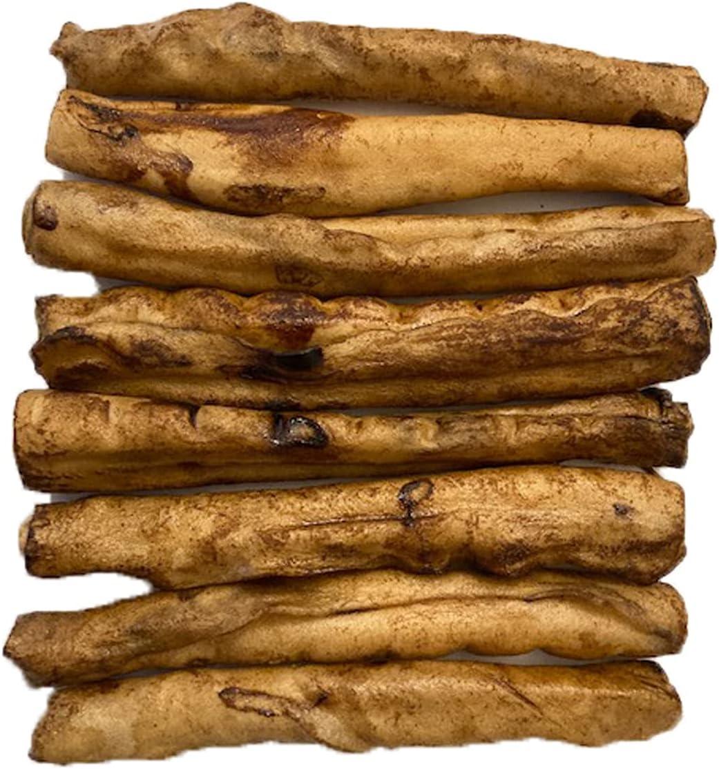 Frankly Chicken Flavor Beef Roll Wrap Chews | Small Chicken Wrapped Rawhide For Training Small & Large Dogs | 5-6 Inches Long Grain-Free Chicken Dog Chews | 100 percent Collagen (Pack Of 8)