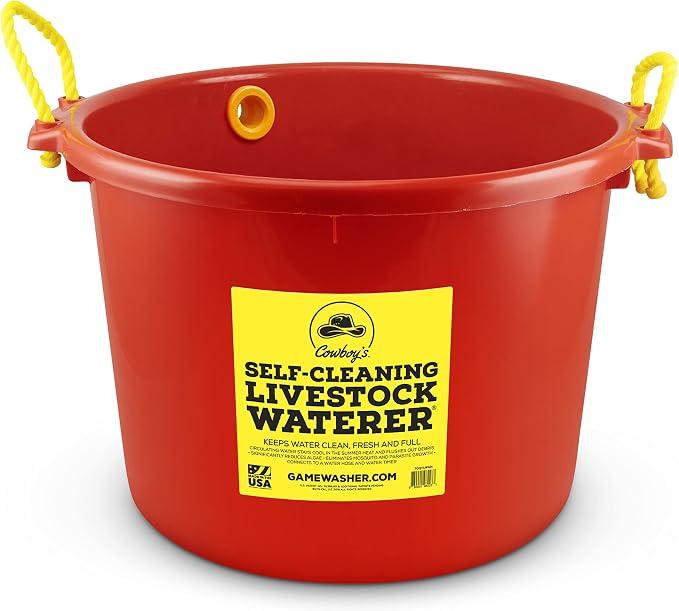Cowboy's Self-Cleaning Livestock Waterer