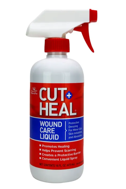 Manna Pro Cut Heal Wound Care Liquid, 16oz
