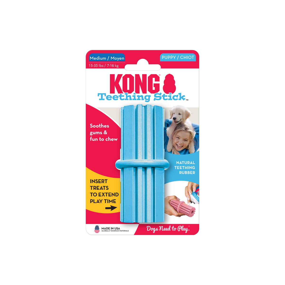 KONG® Puppy Teething Stick