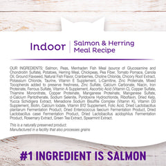 Wellness Complete Health Natural Grain Free Salmon & Herring Indoor Dry Cat Food, 5.5 Pound Bag