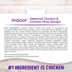 Wellness Complete Health Grain-Free Indoor Deboned Chicken Recipe Dry Cat Food, 5.5 Pound Bag