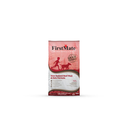 FirstMate Grain Friendly New Zealand Beef Meal & Oats 25lb