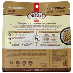 Canine Lamb Formula Freeze-Dried Pronto