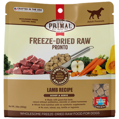 Canine Lamb Formula Freeze-Dried Pronto