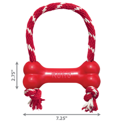 KONGÃ‚Â® Goodie Bone w/Rope Md