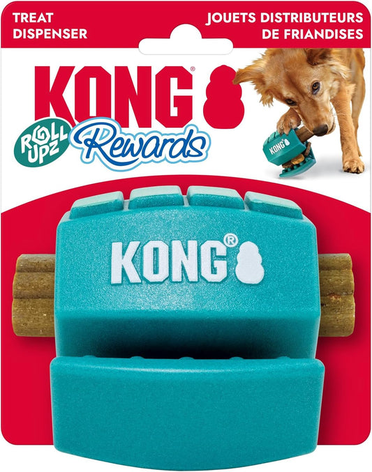 KONG Rewards Roll Upz Ball Treat Dispenser – Medium