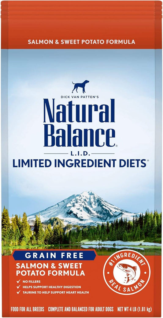 Natural Balance® Limited Ingredient Diet® Grain Free Salmon & Sweet Potato Dry Dog Food 4 Lbs