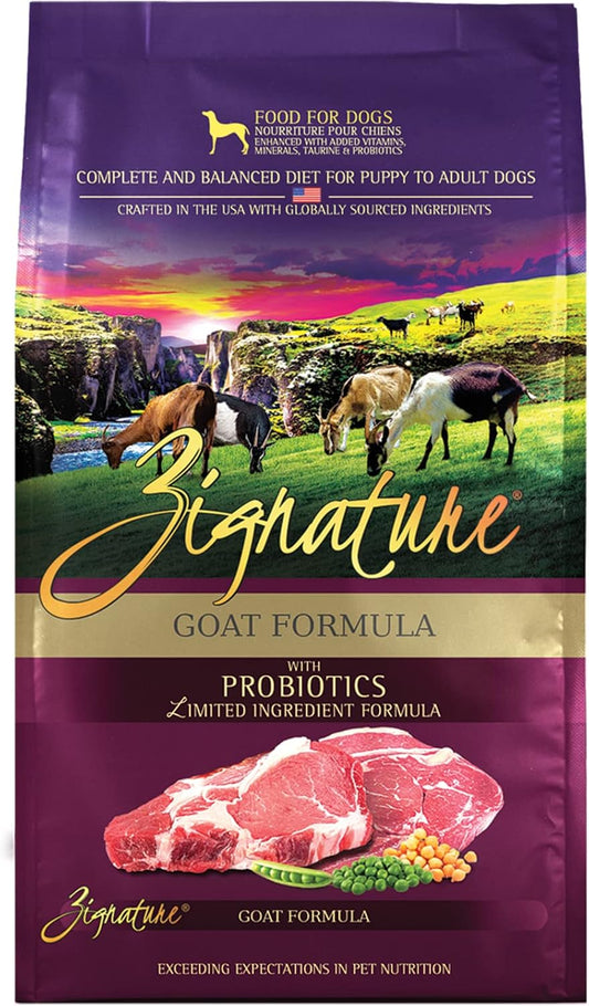 Zignature Goat Limited Ingredient Formula Dry Dog Food