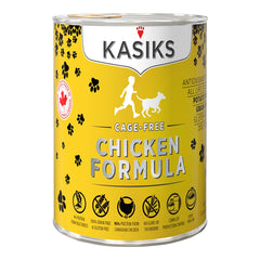 FirstMate Kasiks Grain-Free Chicken Wet Dog Food (Pâté) – 12.2oz Cans (Case of 12)