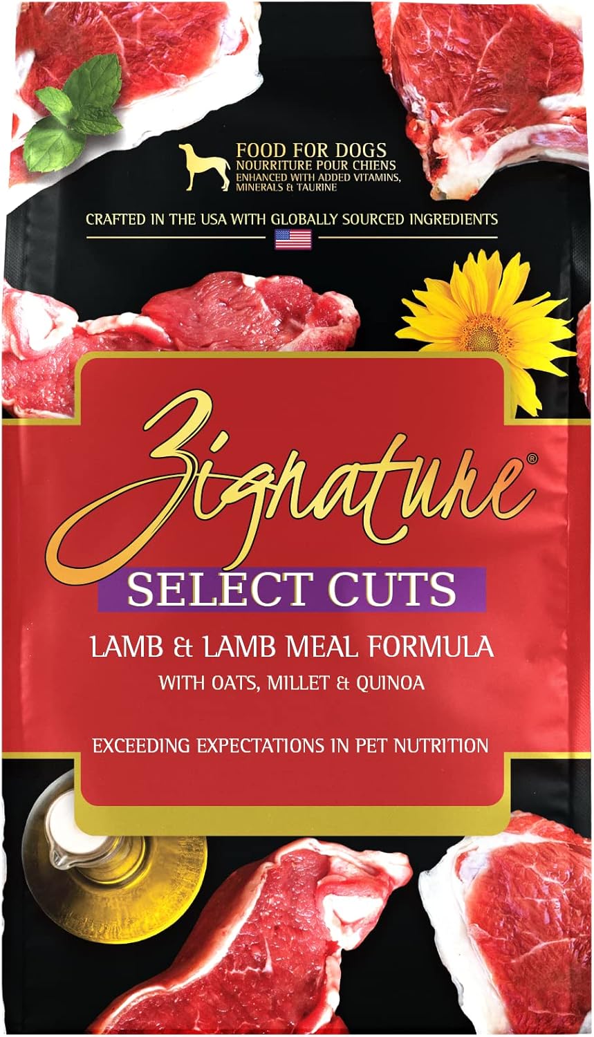 Zignature Select Cuts Lamb Formula Dry Dog Food 12.5lb