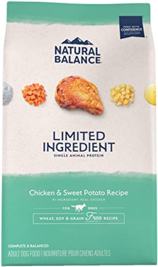 Natural Balance® Limited Ingredient Diet® Chicken and Sweet Potatoes Dog Dry Food 4 Lbs