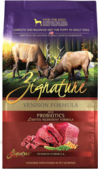 Zignature Venison Limited Ingredient Formula Dry Dog Food