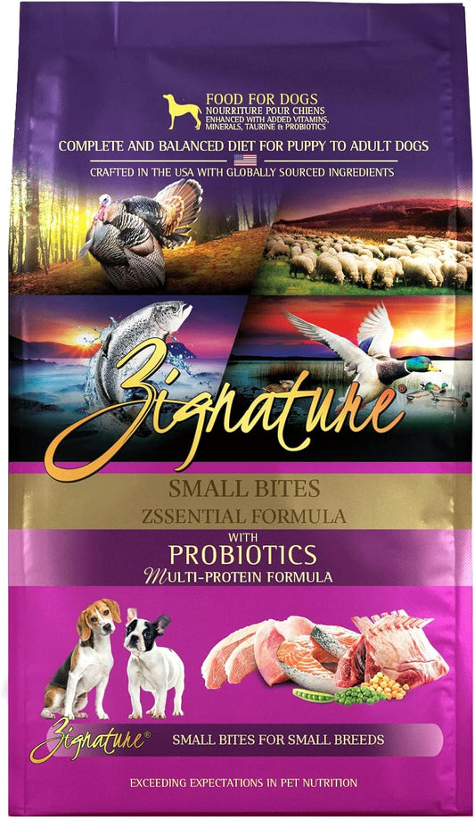 Zignature Zssential Limited Ingredient Formula Dry Dog Food Small Bites Dry Dog Food