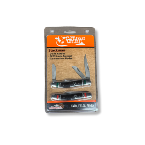 American Buffalo® Stockman Clam 2-Pack