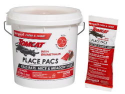 Tomcat® with Bromethalin Place Pacs