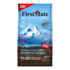 FirstMate Grain-Free Chicken & Blueberries Small Bites Dog Food – Kibble