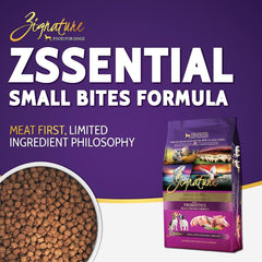 Zignature Zssential Limited Ingredient Formula Dry Dog Food Small Bites Dry Dog Food