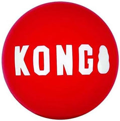 KONG - Signature Balls - 2 Pack Durable Ball for Chasing and Retrieving