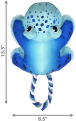 KONG Cozie Tuggz Frog Dog Toy – Medium/Large