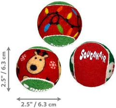 KONG Holiday SqueakAir Balls