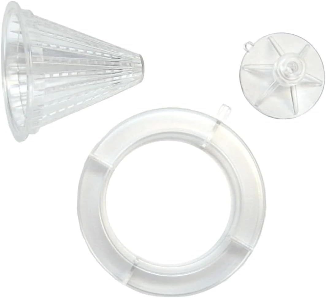 Lee`s Aquarium 4 Way Cone Worm Feeder 3 Pc