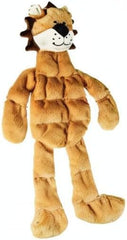 Skinneeez Tons-O-Squeakers Jungle Cat Dog Toy - 19 Squeakers for Tons-O-Fun! Stuffing-Free Design Perfect for Moderate Chewers, Tug Toy for Medium to Large Puppies & Dogs - 20in, Style May Vary