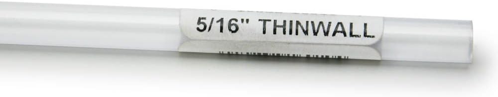 Lee's Pet Products ALE16010 Rigid Tubing for Aquarium Pumps, 5/16-Inch by 3-Feet
