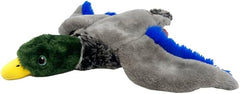 KONG Wild Low Stuff Creatures with Minimal Stuffing for Dogs (Mallard)