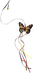 KONG Butterfly Teaser Wand - with Ribbons and Crackling Noise - Cat Toy