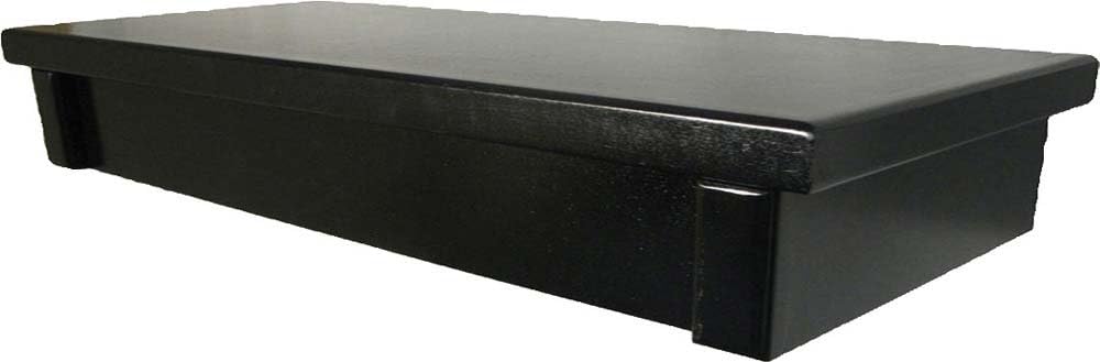 R&J Enterprises Birch Wood Aquarium Canopy, Black