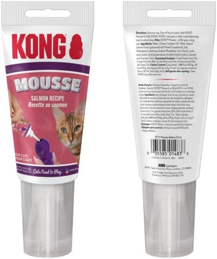 KONG Mousse Salmon Paste Treat 2.5 Ounces