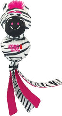 KONG Wubba Zoo Assorted Animal Dog Toy (Zebra)