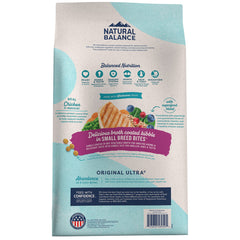 Natural Balance Original Ultra Chicken & Barley Small-Breed Bites Dry Dog Food 11 Pound (Pack of 1)