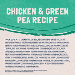 Natural Balance Limited Ingredient Adult Grain-Free Dry Cat Food, Chicken & Green Pea Recipe, 4 Pound (Pack of 1)